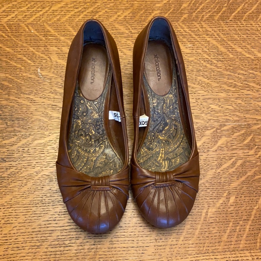 Xhilaration Brown Wedges